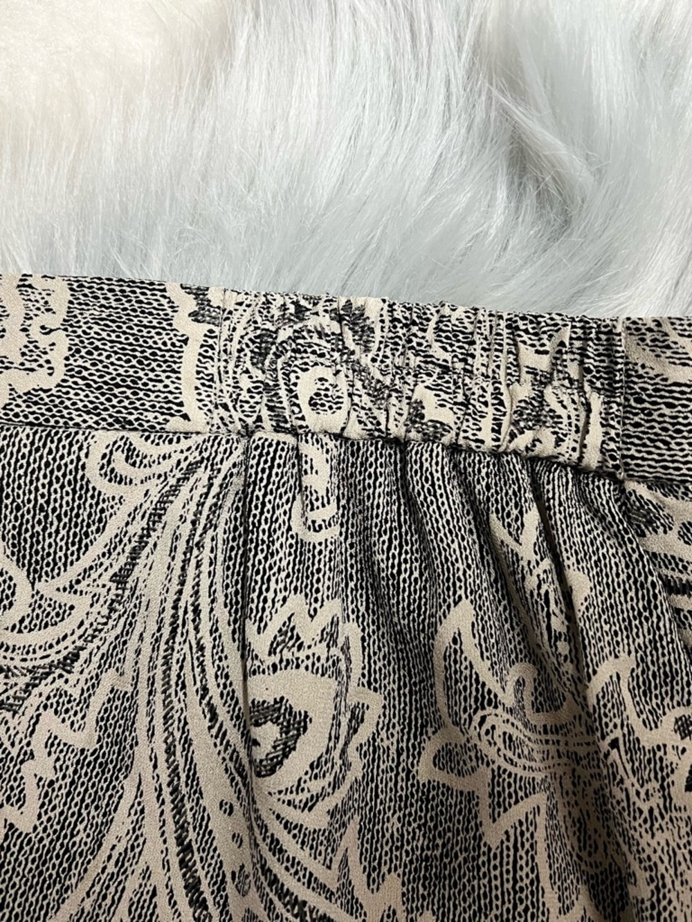 NWT Jones New York  Silk Lined Paisley Maxi Skirt Size 14W - Picture 8 of 11